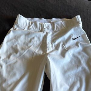 Nike White Sports Trousers